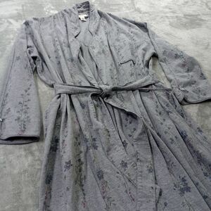 Floral Gray Women's Robe